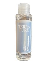 Pack of 50 TERRA PURE 1 oz Lemongrass/Green Tea SHAMPOO Travel Size