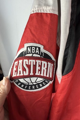 Chicago Bulls NBA Eastern Conference Men's Vintage Snap Up Jacket Sz Large EUC - Picture 4 of 7