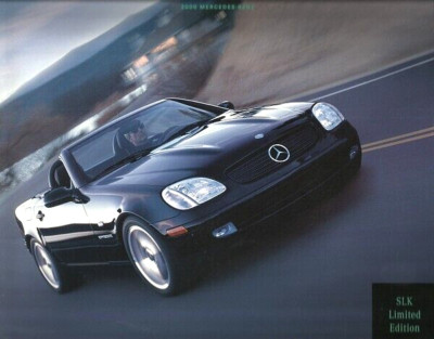 2000 MERCEDES-BENZ SLK 230 LIMITED EDITION sales brochure folder Kompressor