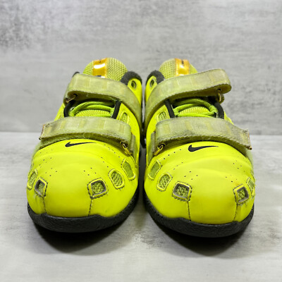 Nike Romaleos 2 Weightlifting Shoes - Men's Size 8 - Volt Yellow