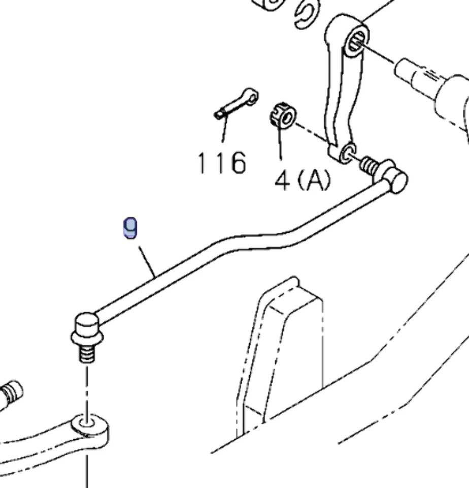 Drag Link for ISUZU NRR NQR NPR NPR-HD 4HE1 4.8L 4HK1 5.2L 95-07 - Image 2 of 4