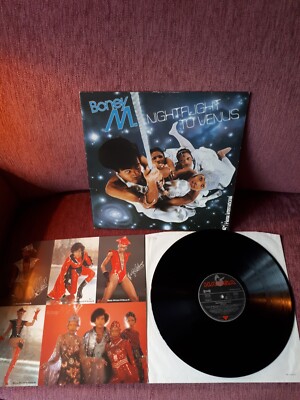 LP - Boney M.   Nightflight To Venus - Hansa   26026 OT 1978 - guter Zustand 