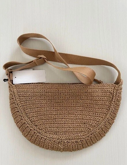 HOT NEW UNIQLO Round Mini Crochet Bag Shoulder Bag Women Gift Japan New 2025 New - Bild 4 von 4