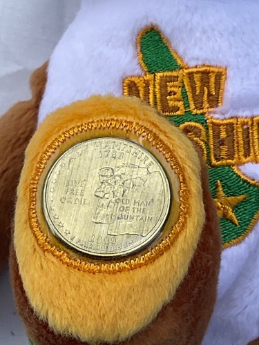 2002 Limited Treasures, 2000, State Coin COIN BEAR, New Hampshire 9th State - Picture 2 of 10