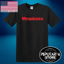 Megabass Japan Audio Men's Black Size S-5XL