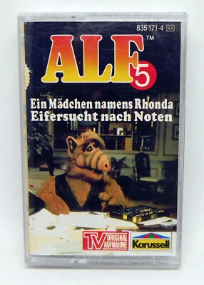 ALF Folge 5: Mädchen namens Rhonda / Eifersucht nach Noten Karussell Hörspiel-MC - Bild 1 von 2