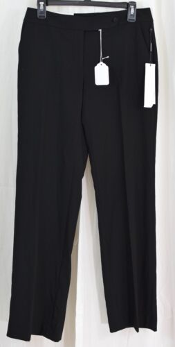 Calvin Klein Women's Classic Fit Straight Leg Suit Pant Black Size 4 | eBay