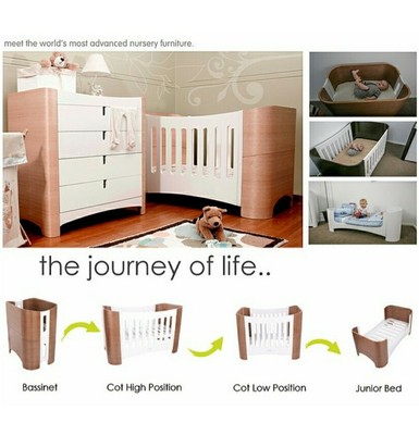 silver cross wimbledon cot bed