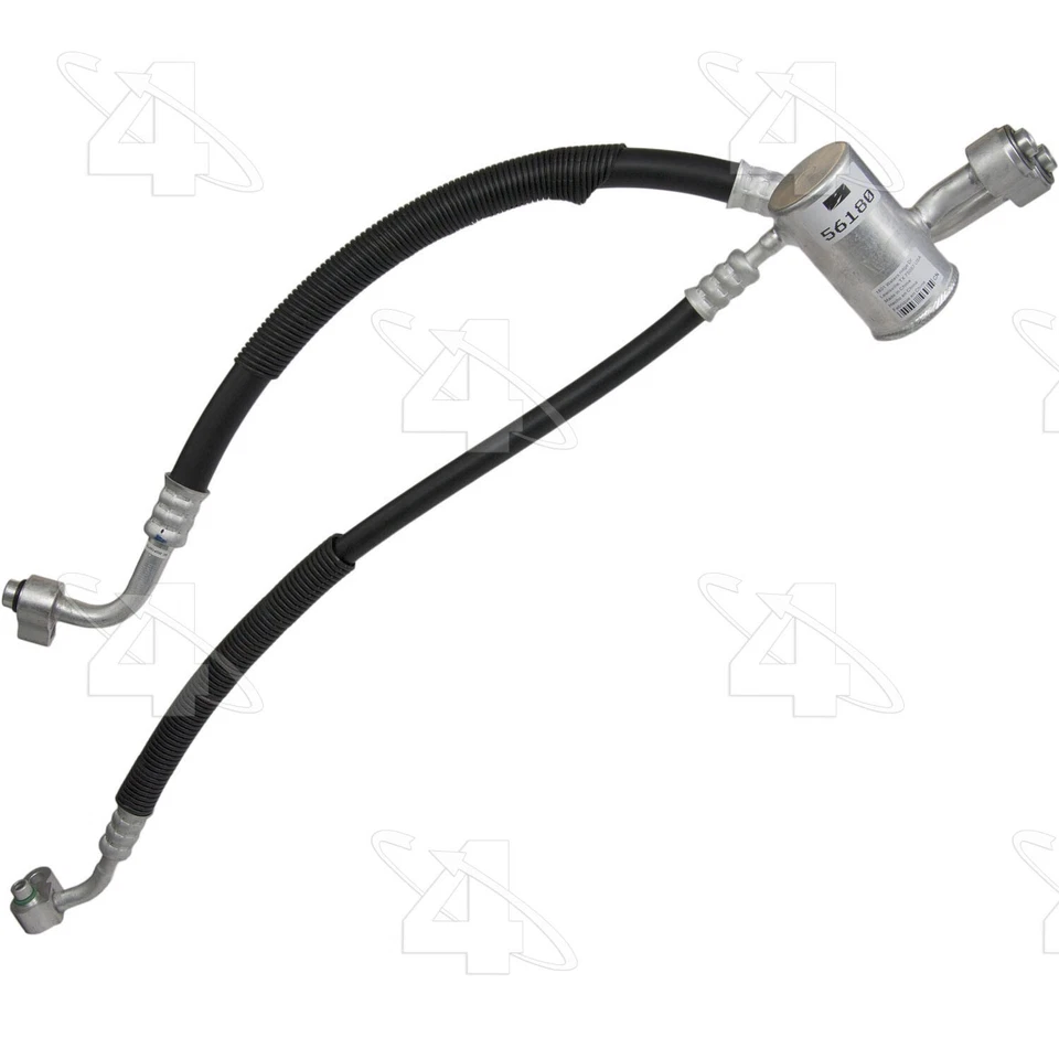 For 1997-03 Pontiac Grand Prix Discharge  Suction Line Hose Assy 4 Seasons  - Image 3 of 4