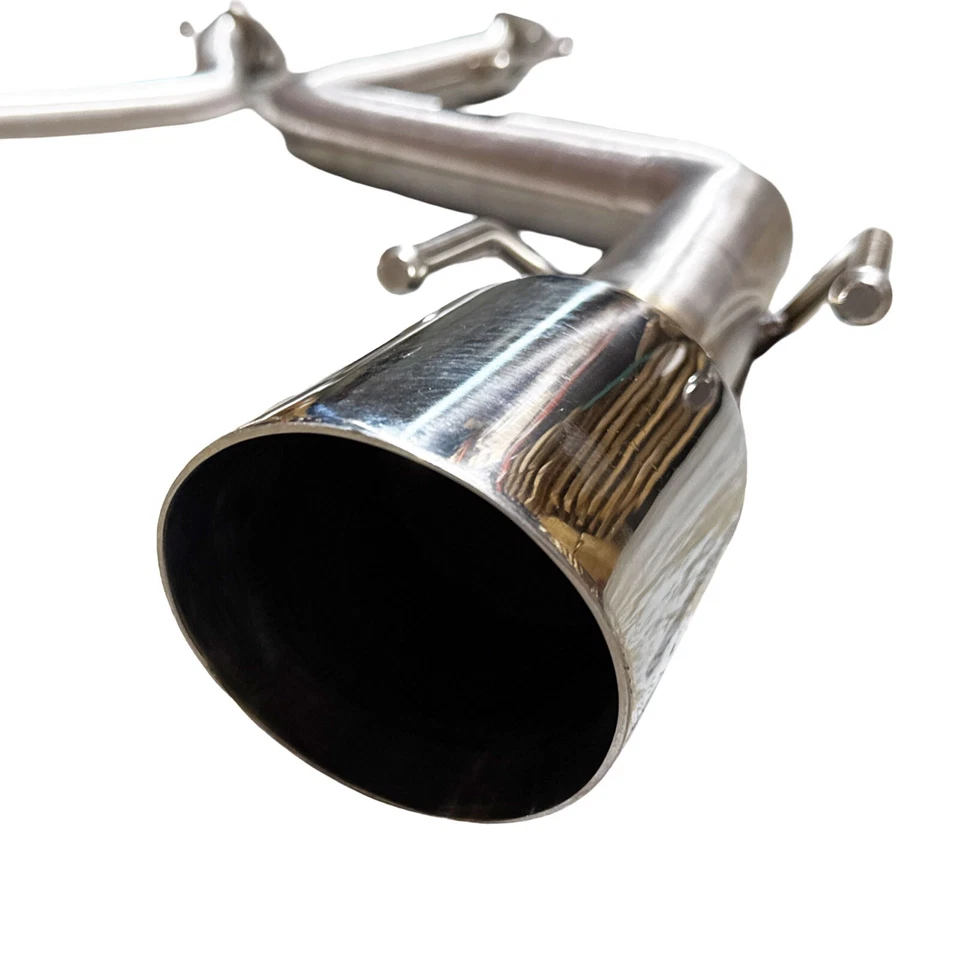 2.5" Axle Back Dual Exit Exhaust for 2021+ Lexus IS300 IS350 304ss Direct Fit US - Image 4 of 4