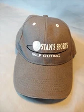 Stans Sports Golf Outing Hoboken NJ Hat Baseball Cap Gray Adjustable