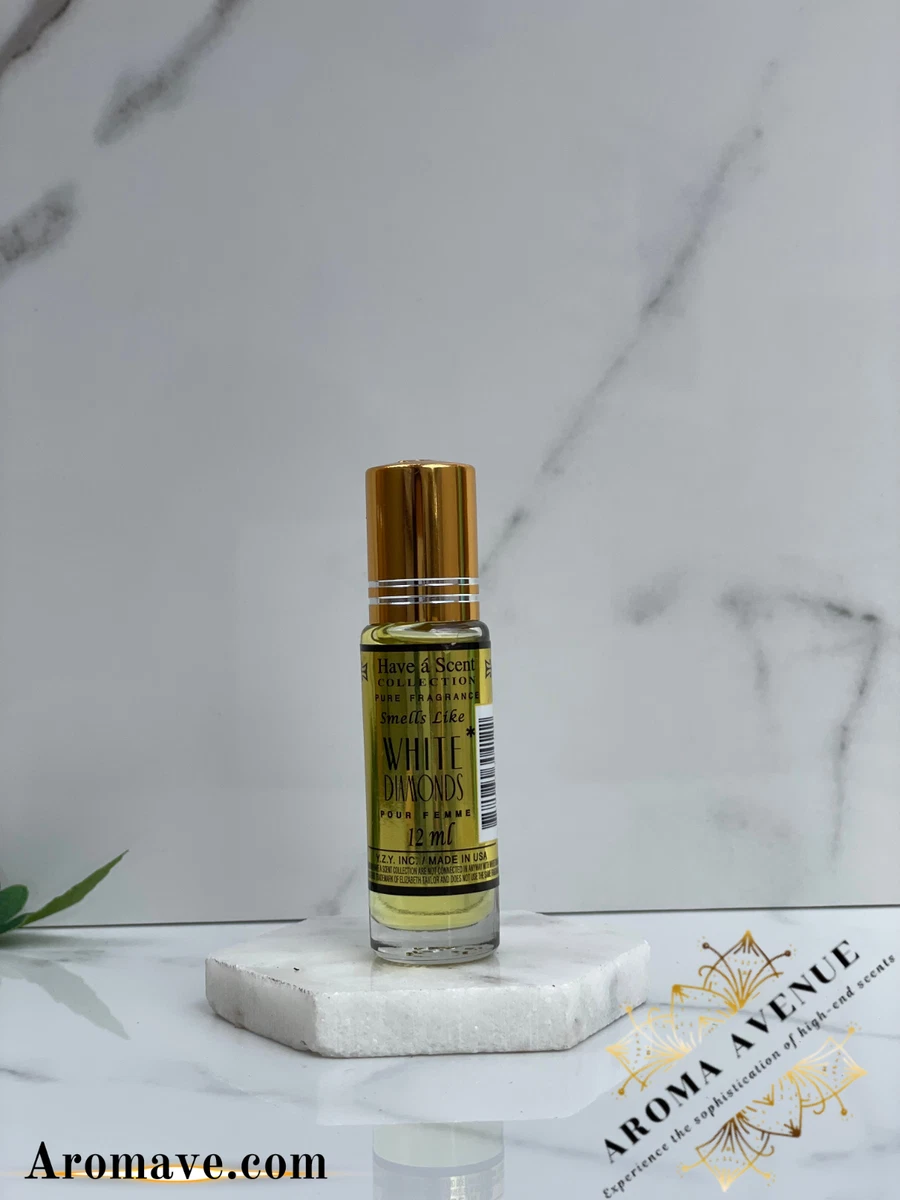 Oil Rollerball Perfume White Diamonds Travel Size Pack of 2