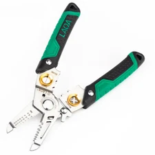 7 in 1 Wire Stripping Pliers Cable Cutting Terminal Splitting Winding Line Tools