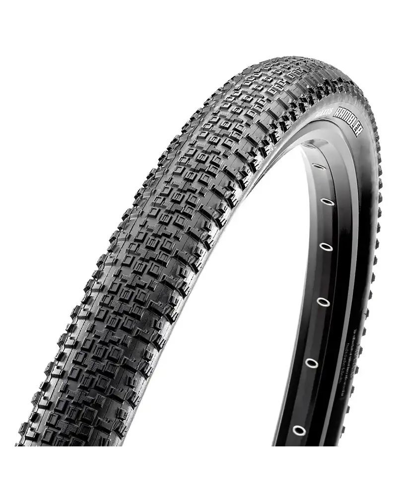 Maxxis Rambler 700X38 SilkShield TR Dual Copertone Pieghevole, Nero