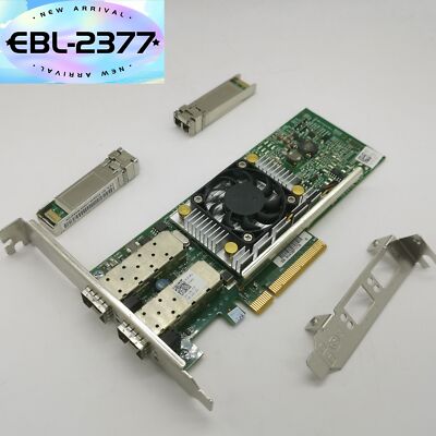 DELL Broadcom N20KJ BCM57810S Dual Port 10Gbe Network Card + 2* Multimode SFP+
