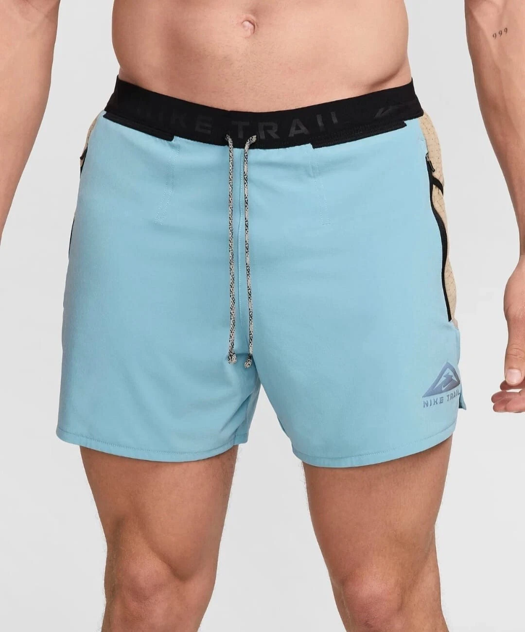 Nike Trail Running Shorts Mens Size Small Brief Lined FB4194-464 Blue NEW