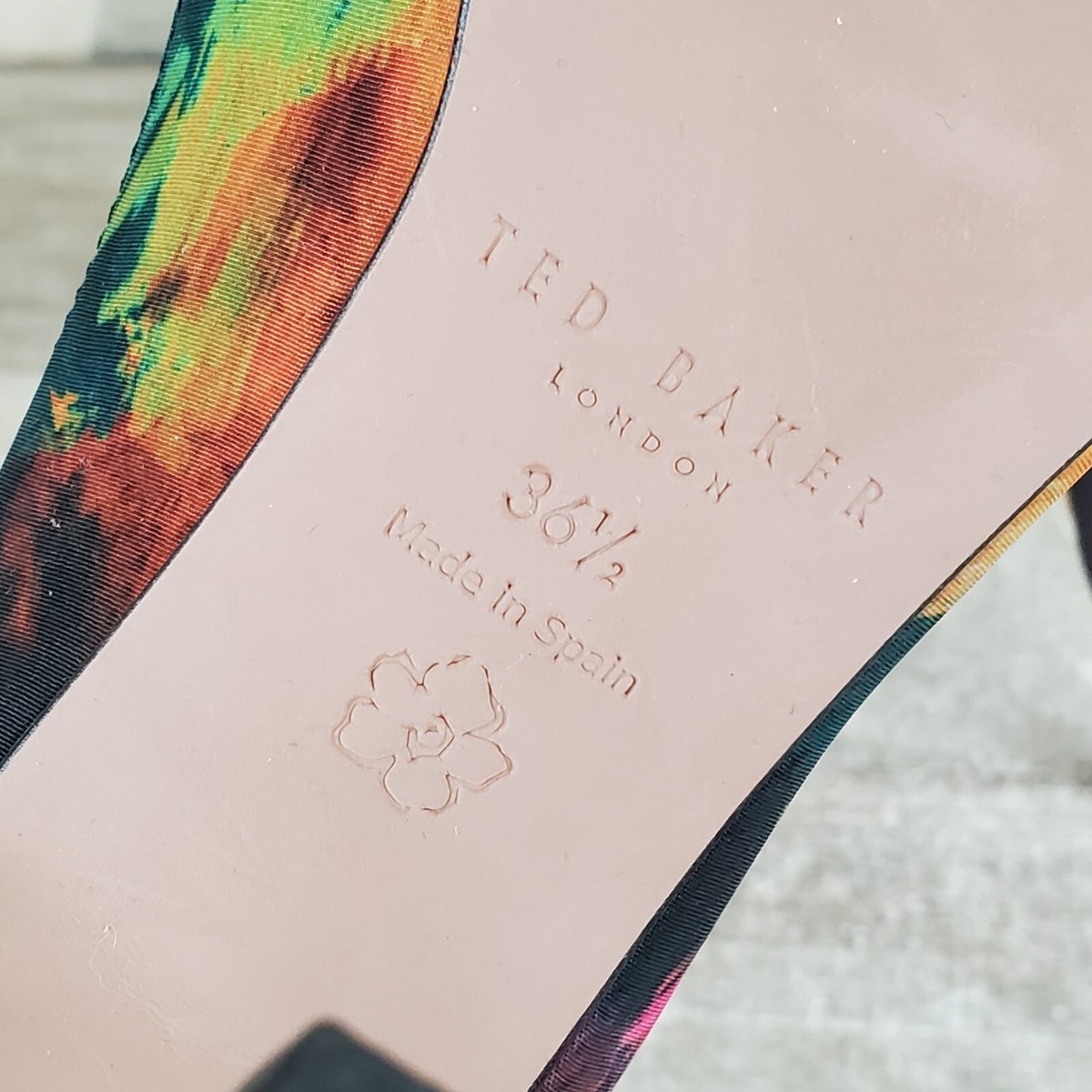 Ted Baker Ryoh Womens Pumps Sz 6.5 Black Slip On Pointed Toe