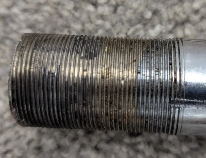 Tange TX1200? Horquillas Champion Old School BMX Japón años 80 vintage cromadas sin marca Foto 2 de 4