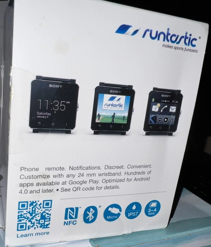 Reloj inteligente Sony SW2 2 (NUEVO) Foto 2 de 4