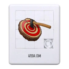 'Axe Throwing Target' Sliding Puzzle (PZ00022616)