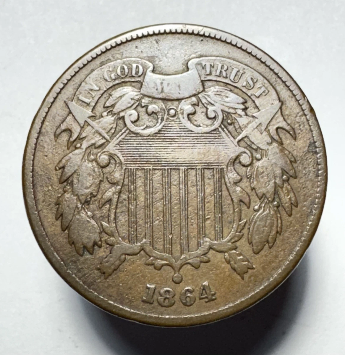 1864 Year US Two Cents for sale | eBay