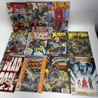 Vintage 90s Marvel & DC Comic Book Lot X-Men Superman Ghost Rider Deadpool Star