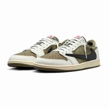Travis Scott x Air Jordan 1 Low OG SP Medium Olive DM7866-200