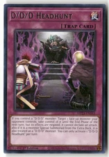 #MP23-EN043 - D/D/D Headhunt - Rare,1st Ed WB1 R Lightly played