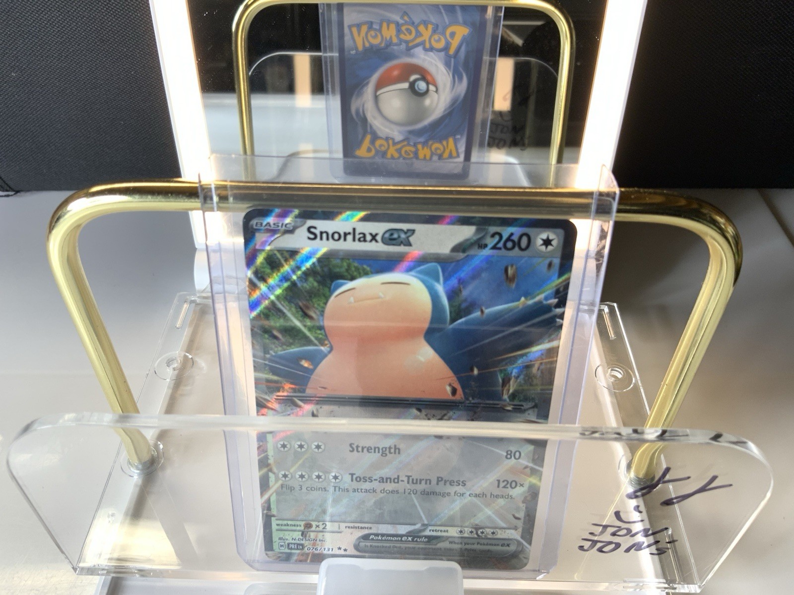 Snorlax Ex 76/131 Prismatic Evolutions Pokémon TCG Card Double Rare Holo