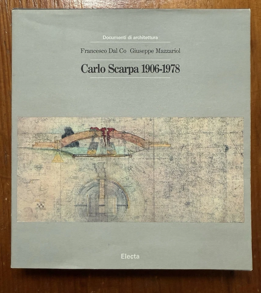CARLO SCARPA 1906-1978 DOCUMENTI DI ARCHITETTURA BOOK ITALY DESIGN ART ARCHITECT - Image 3 of 4