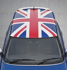 Classic Union Jack Roof Graphics - Vinyl Decal for Mini Cooper R56 (2006-2013)