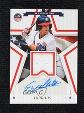2025 Panini Stars and Stripes Signature Materials Eli Willits #SSM-EW Auto