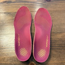 Superfeet Pink Insert Medium Arch Support Orthotic Insole Size D Worn 2x
