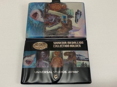 USJ Medallion Collection Holder & 78 Medals Universal Studios Japan