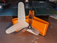 Custodia portaoggetti elica FPV 5" - contiene 6 puntelli - resistente porta ricambi drone