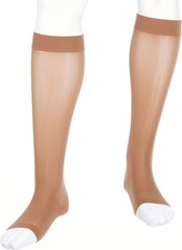 Medi Assure Compression Socks 22201 Calf OT Beige Small 30-40 mmHg