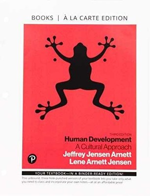 Human Development: A Cultural - Loose Leaf, by Jensen Arnett Jeffrey; - New