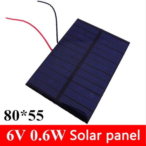 New 6v 100ma 0.6w epoxy solar panel photovoltaic polycrystalline cell charger - Picture 9 of 10