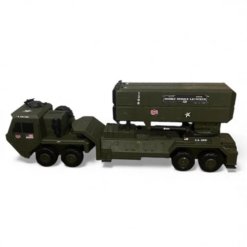 G.I. Joe Mobile Missile Launcher Truck Toy – U.S. Army – Vintage – Untested 36”