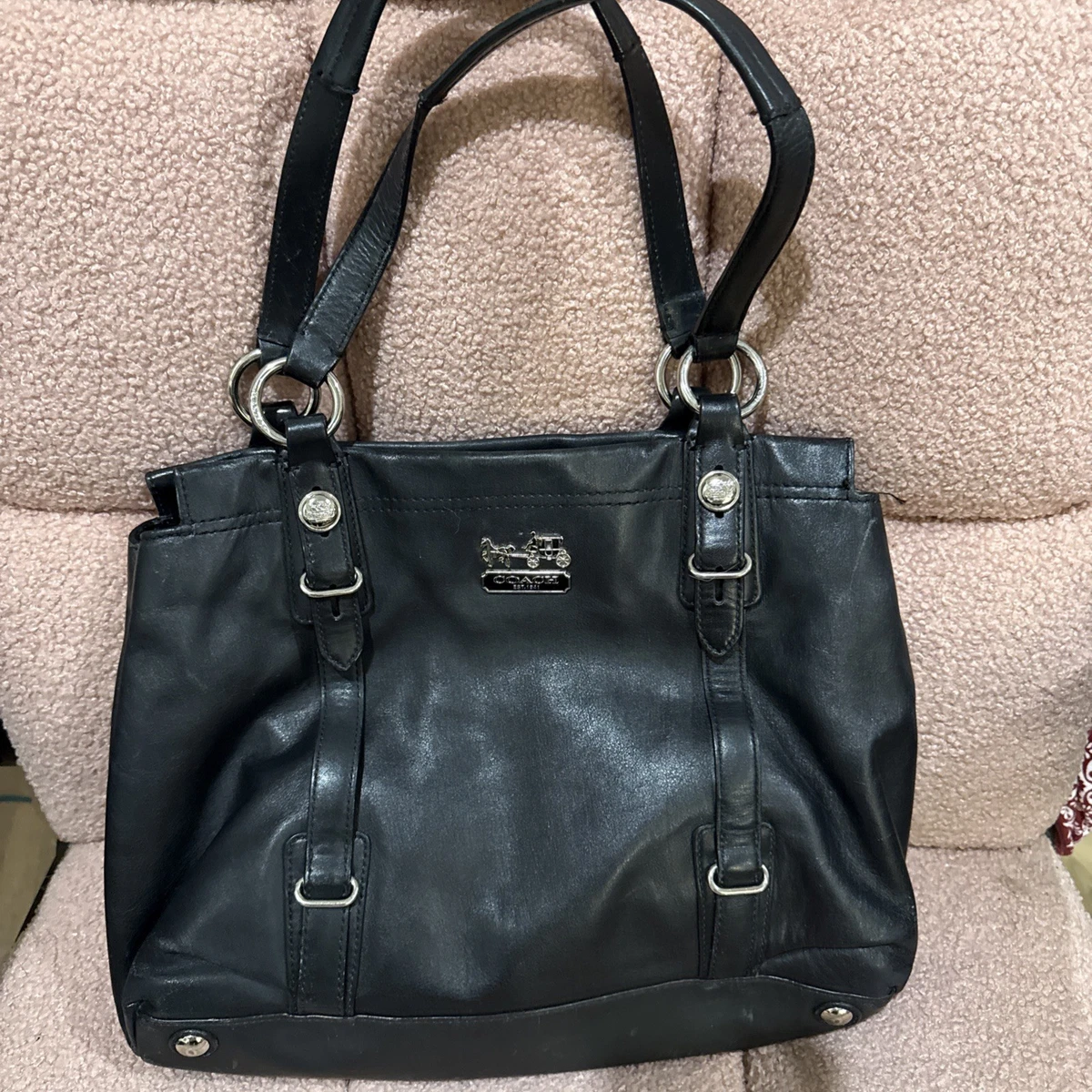 Coach Madison Satin Exterior Tote Bags & Handbags for Women | eBay