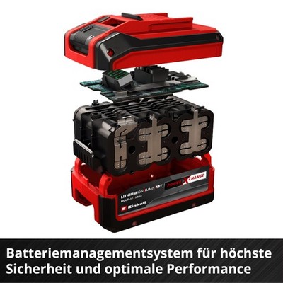 Einhell Original 18V 5-8 Ah Multi-Ah Power X-Change PLUS Akku (18V, für alle