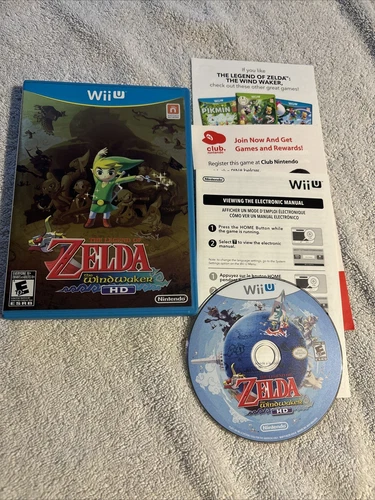 Legend of Zelda: The Wind Waker HD - Nintendo Wii U - CIB, AUTHENTIC & TESTED