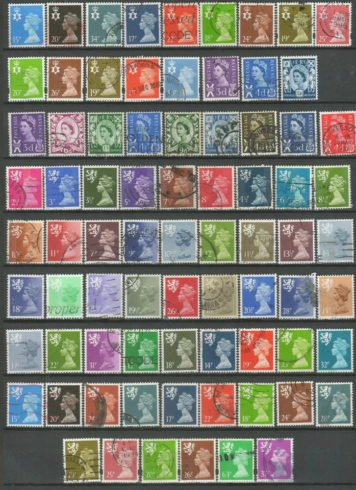 Great Britain 1957/1910 ☀ Used collection - Image 2 of 2