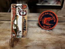 Vintage Luhr Jensen Pre Rapala Hot Shot 35 #930 Nice :) Steelhead Fishing Lure