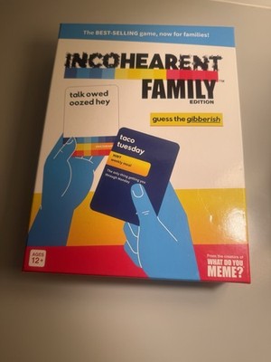 Incohearent Family Edition Card Game by What Do You Meme