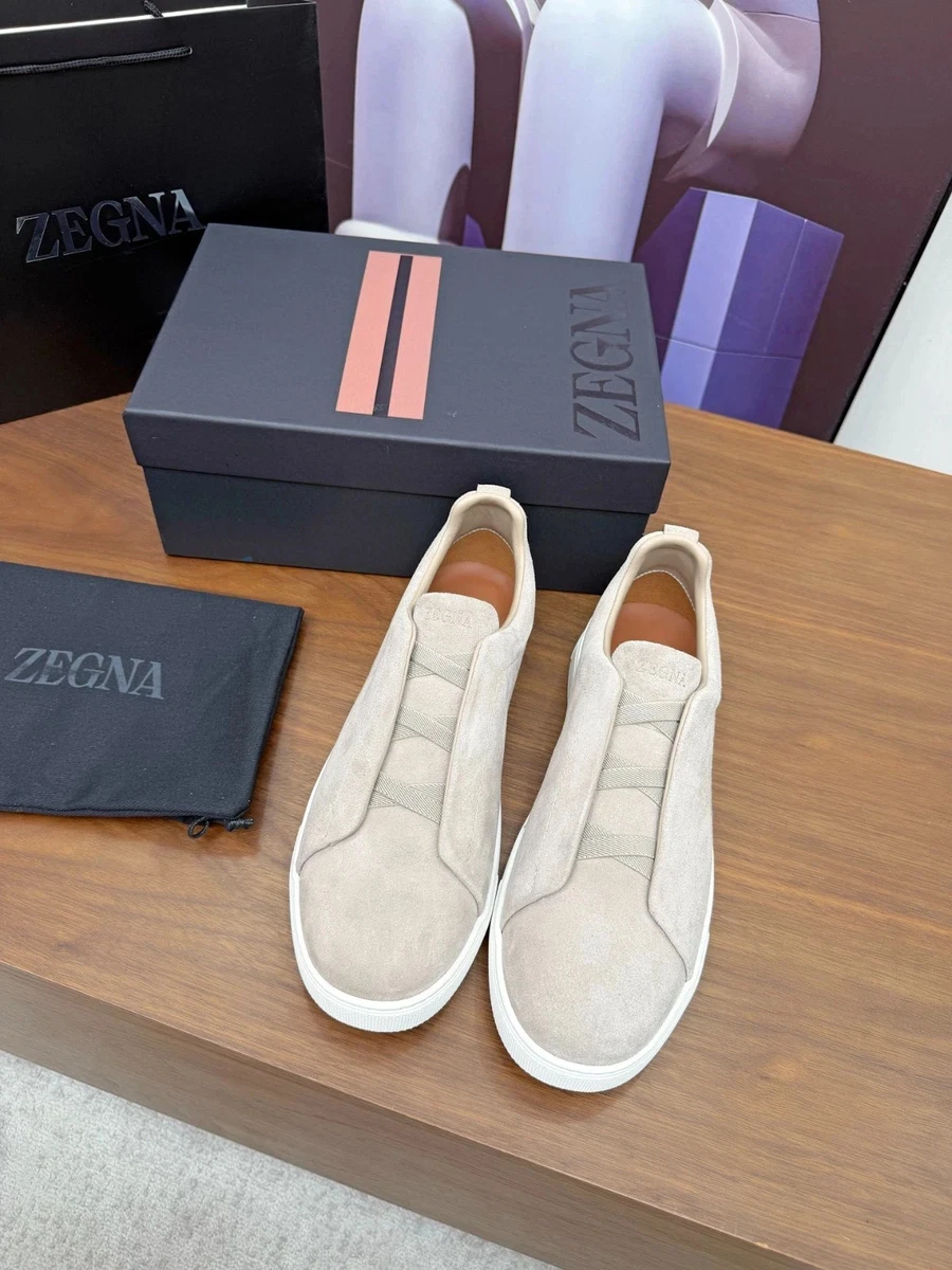 Beige Casual Shoes Ermenegildo Zegna for Men for sale | eBay