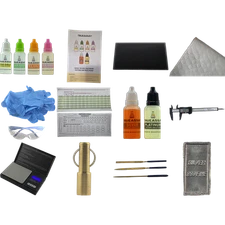 Gold Testing Kit 10k 14k 18k 22k Stone Ring Coin Bar Bullion Jewelry Acid Tester