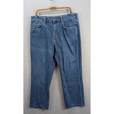 Tommy Bahama Classic Men's Blue Denim Jeans 38x30 Straight Leg Relaxed 5 Pockets