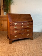 18th Century Georgian Oak Bureau Desk