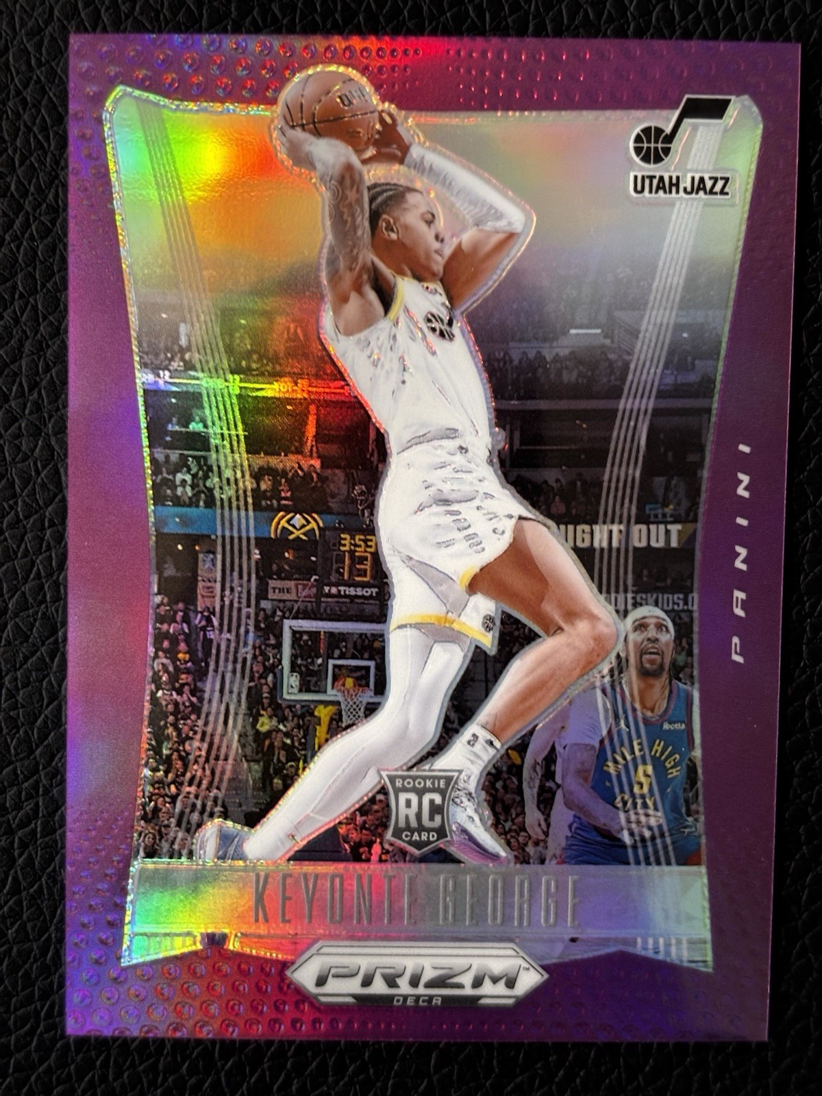 2023-24 Panini Prizm Deca - Keyonte George #179 Purple Prizm /99 (RC)